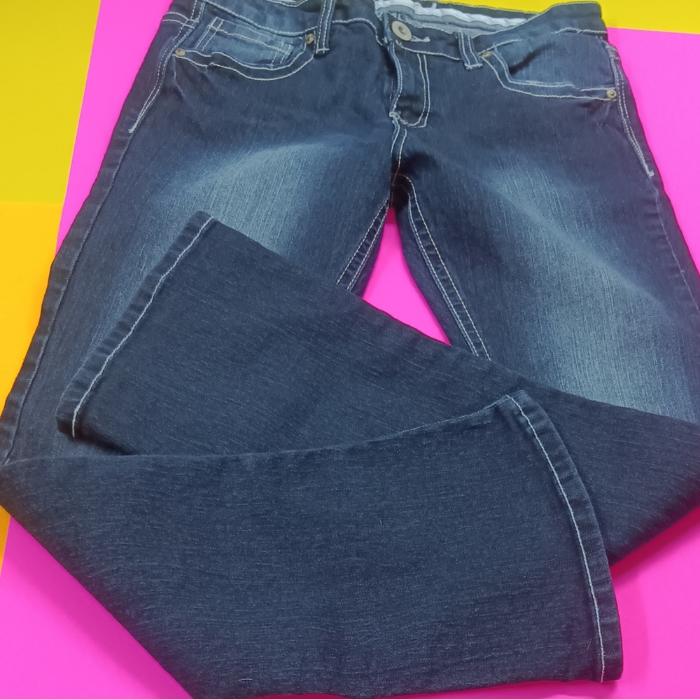 Rue 21 faded jeans high waisted size 5